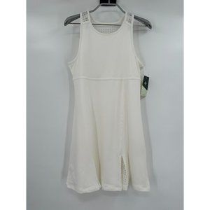 Tuckernuck Tnuck Sport White Cane Racerback Tennis Dress Sleeveless Athletic XS